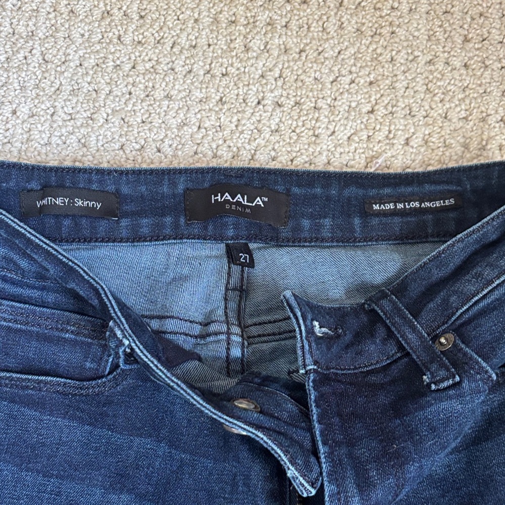 Haala Denim Whitney Skinny Jeans - Indigo Blue